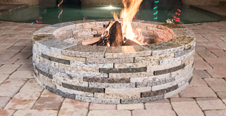 Granite Fire Pit vs Concrete Block Fire Pit